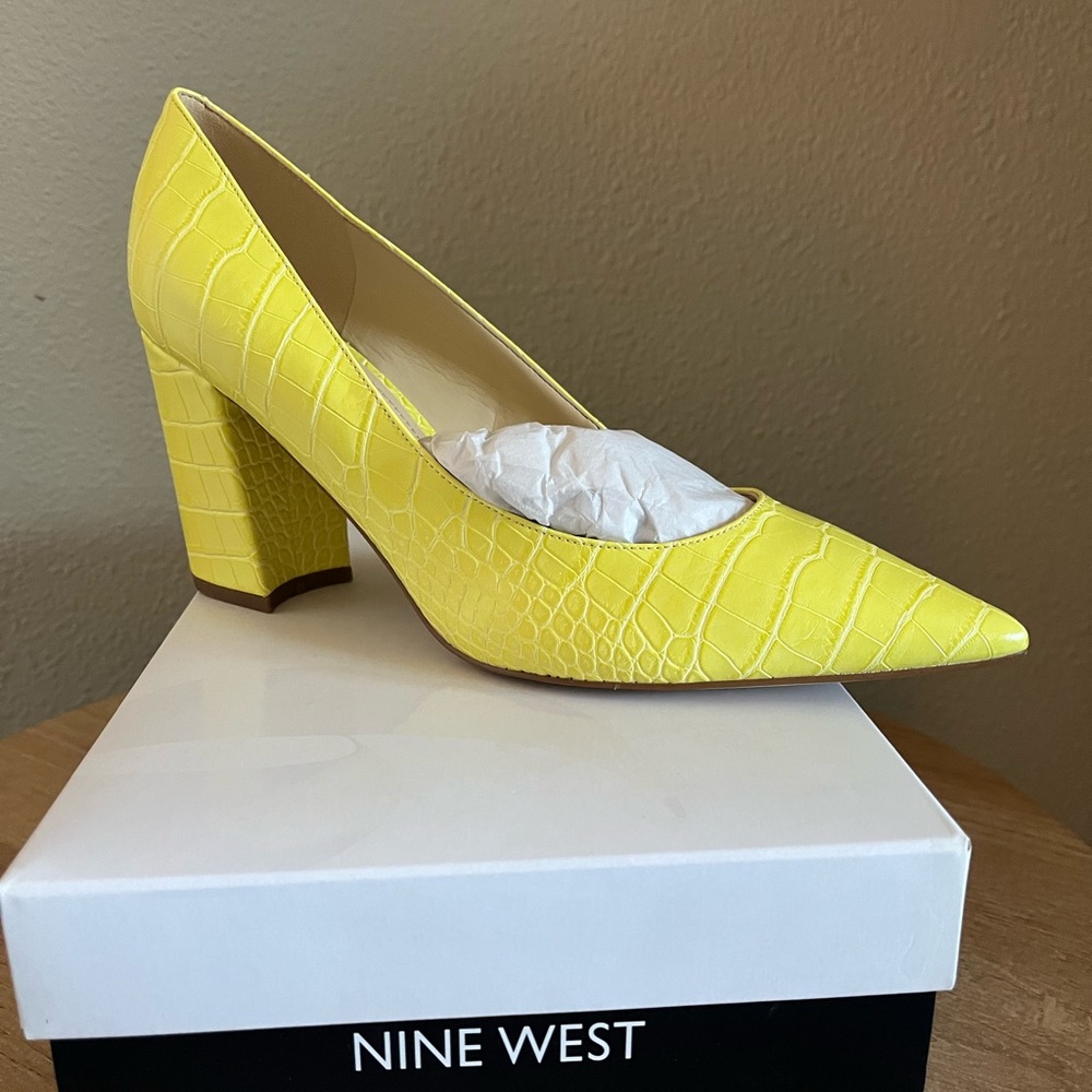 Brand new Nine West Block Heels